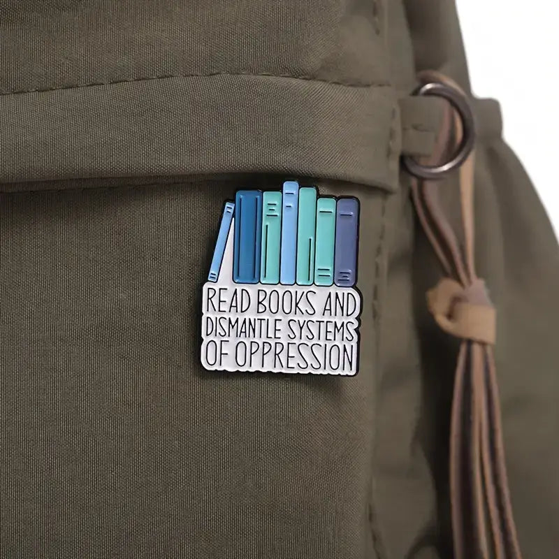 "Read Books" Empowerment Enamel Pin