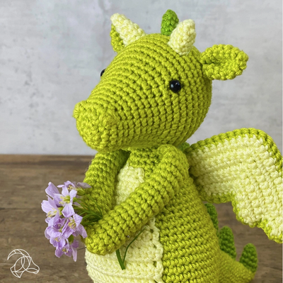 Learn to Crochet Kit: Doris the Dragon