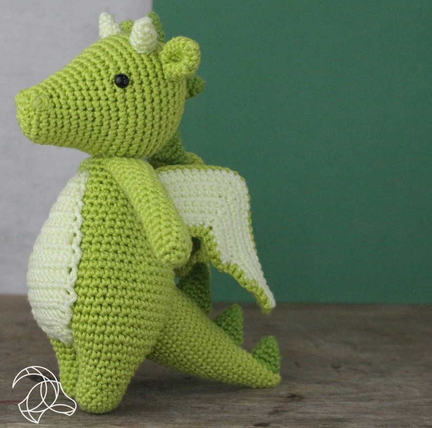 Learn to Crochet Kit: Doris the Dragon