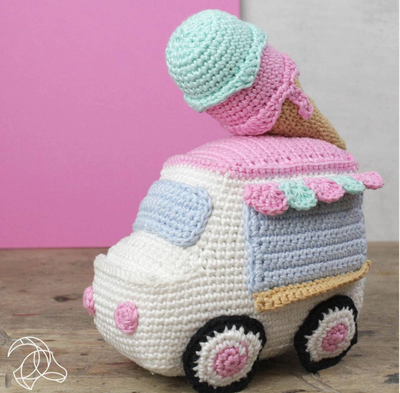 Learn to Crochet Kit: Ice Cream Truck
