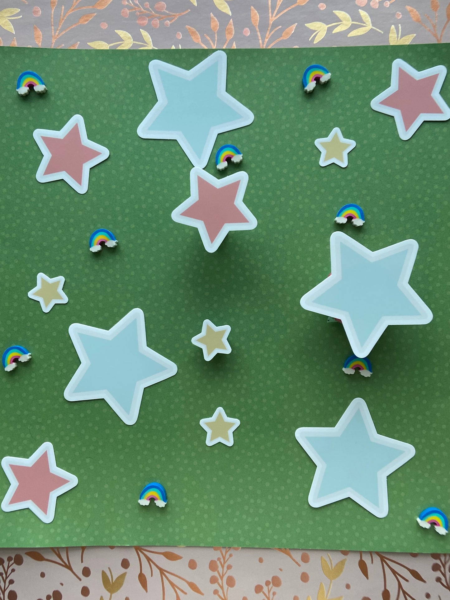 Star Sticker Bundle, Die Cut Sticker, Vinyl Sticker, Hand Drawn Sticker, Boho Decal, Star Decal, Bundle of Decals, Happy Sticker